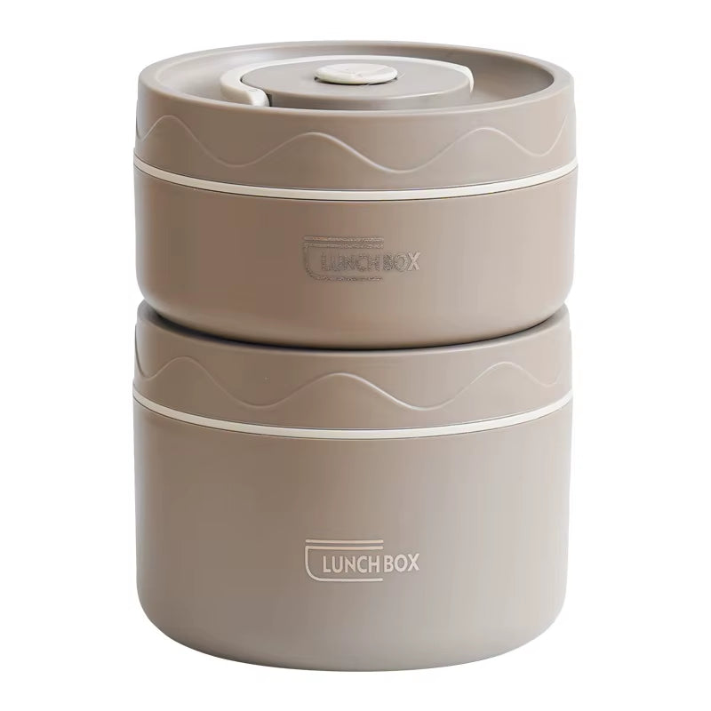 Professional Insulated Portable Lunch Box Set - Stackable Bento Box for Adults and Children, Ideal for School, Picnics, and Food Storage