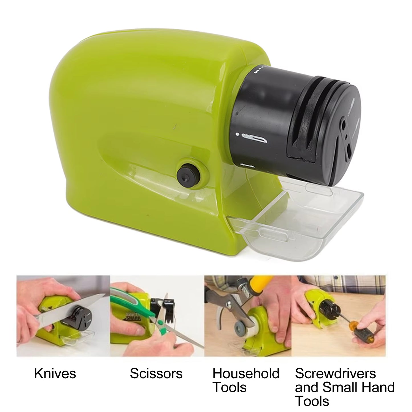 Electric Knife Sharpener - Professional Kitchen Knife Sharpening Machine for Home Use