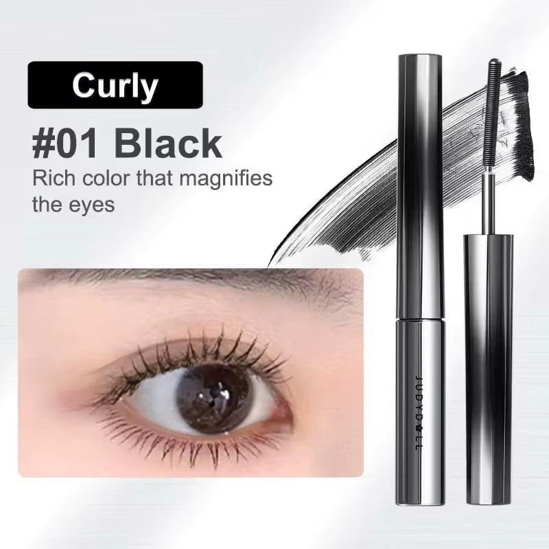 3D Curling Eyelash Mascara - Black & Brown, Lengthening, Waterproof, Smudge-Proof Formula