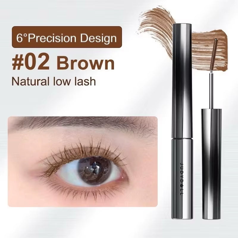 3D Curling Eyelash Mascara - Black & Brown, Lengthening, Waterproof, Smudge-Proof Formula