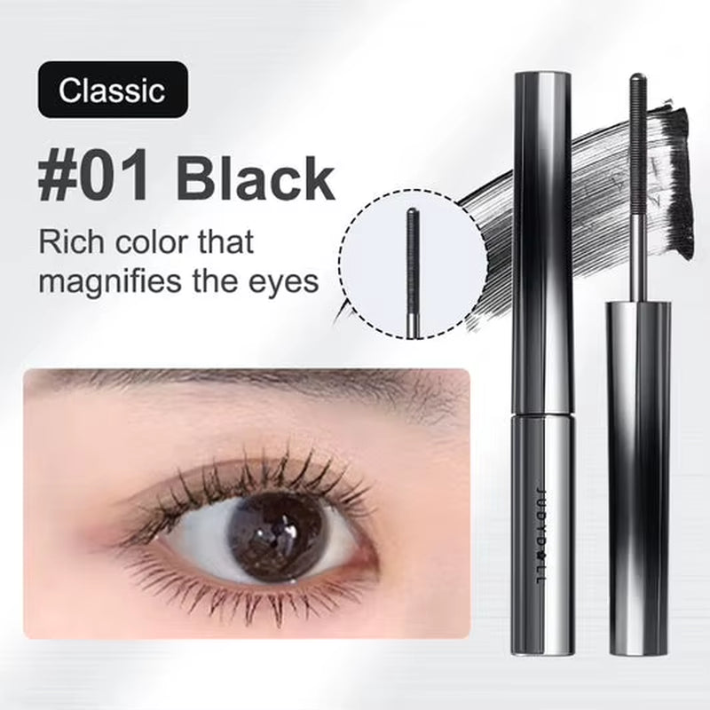 3D Curling Eyelash Mascara - Black & Brown, Lengthening, Waterproof, Smudge-Proof Formula