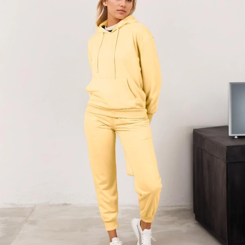 Stylish RED Marine Women's Hoodie Set - Comfortable Bridal Wear & Fashionable Long Sleeve Overalls