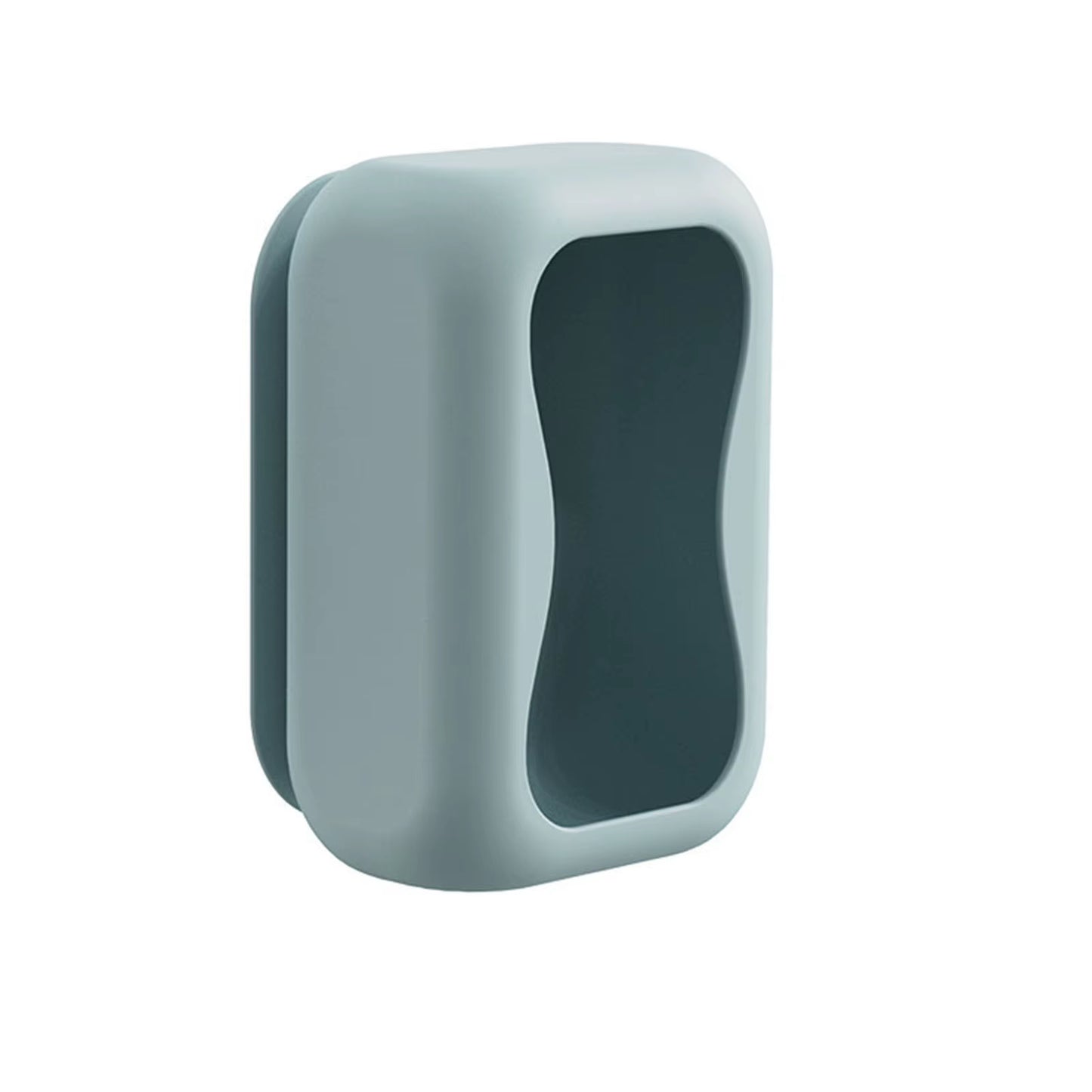 Silicone Tissue Box with Suction Cup - Stable and Large Capacity for Home and Vehicle Use