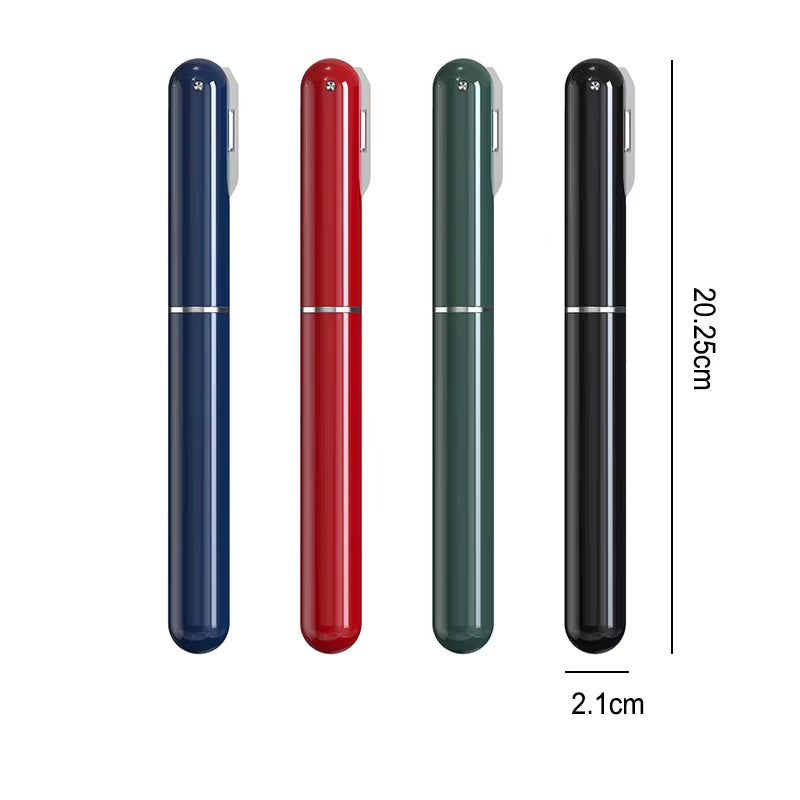 Portable Stainless Steel Air Pump Wine Bottle Opener - Pen Shape Corkscrew for Red Wine - Kitchen and Bar Accessories