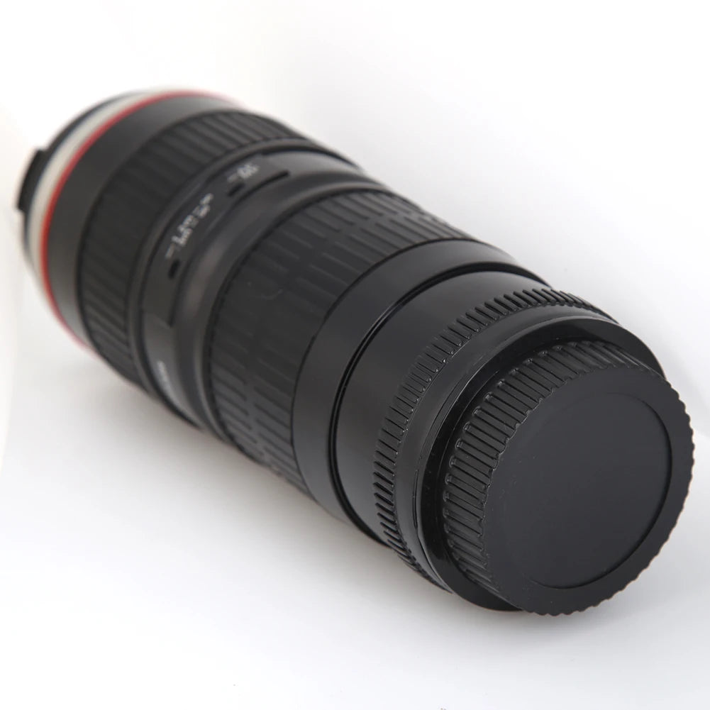 Creative Stainless Steel SLR Camera Lens Mug - Perfect Gift for Coffee Lovers (50-400ml)