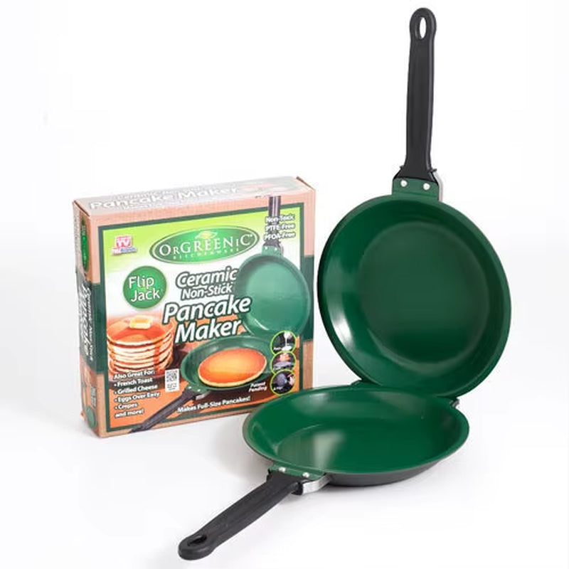 Double-Sided Non-Stick Frying Pan for Breakfast, Waffles, and Cakes - Essential Kitchen Accessory
