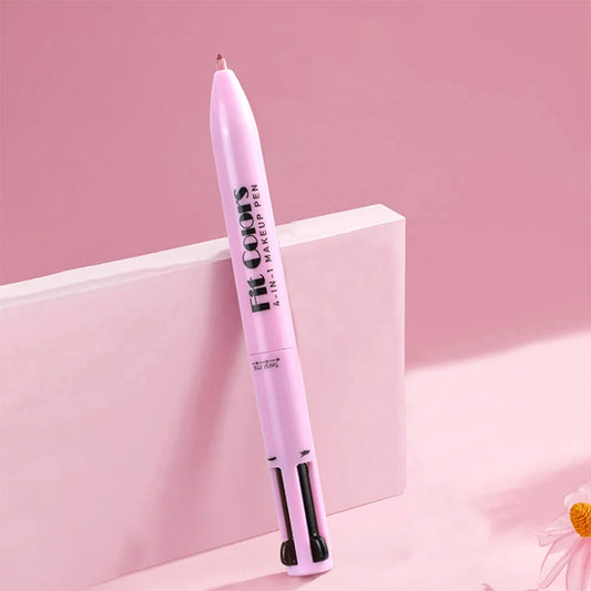 4-in-1 Multifunctional Makeup Pen: Lip Liner, Highlighter, and Eyebrow Pencil