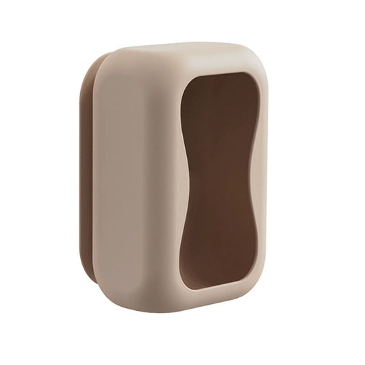 Silicone Tissue Box with Suction Cup - Stable and Large Capacity for Home and Vehicle Use