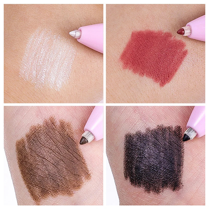 4-in-1 Multifunctional Makeup Pen: Lip Liner, Highlighter, and Eyebrow Pencil