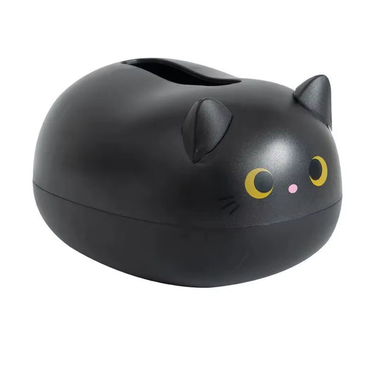 Nordic Style Cat Tissue Box - Elegant Napkin Storage and Toilet Paper Holder for Home Decor
